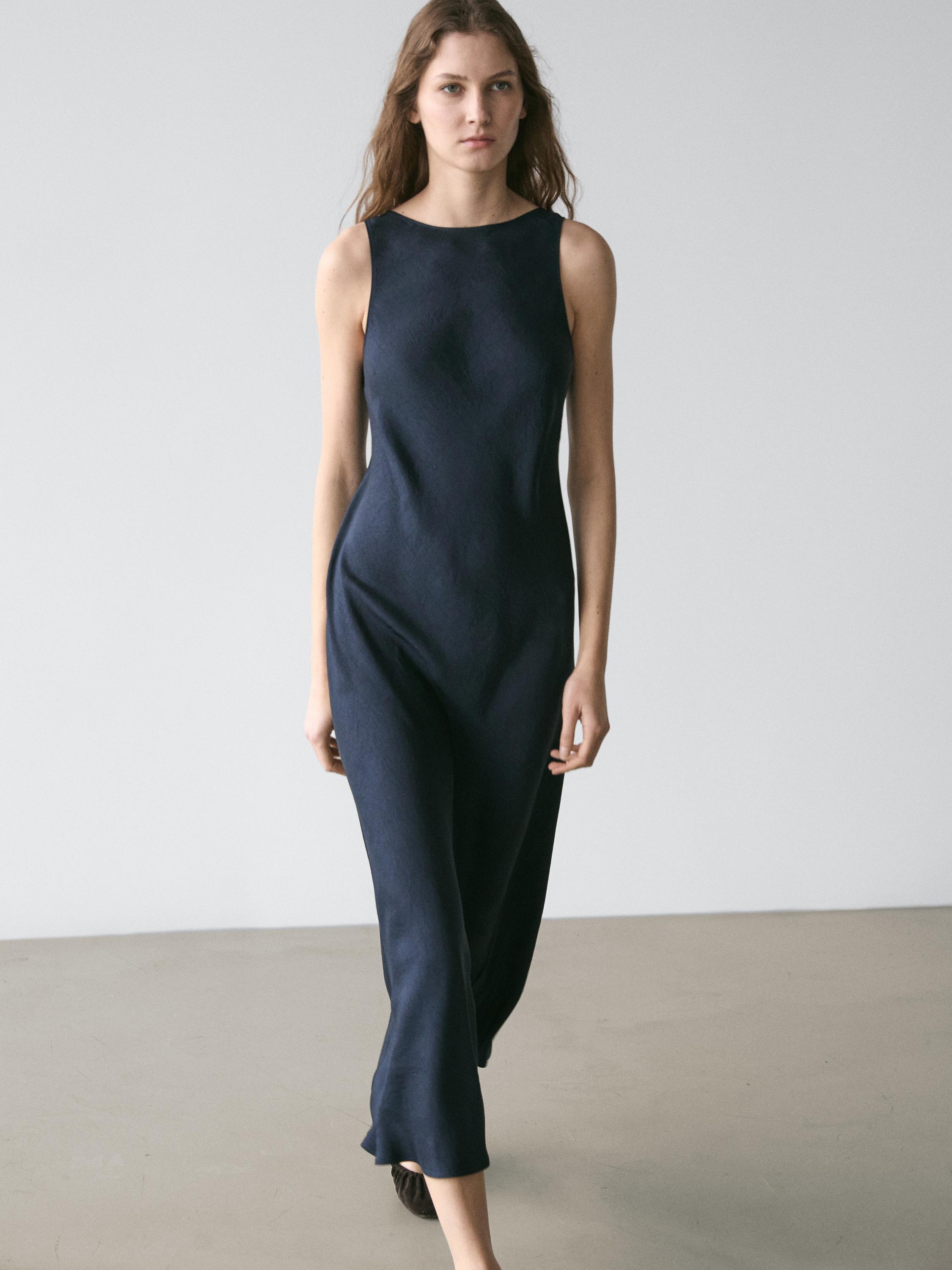 Flowing midi dress